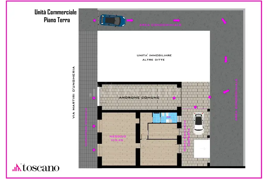 Negozio in vendita di 90 mq a €220.000 (rif. 8/2026)