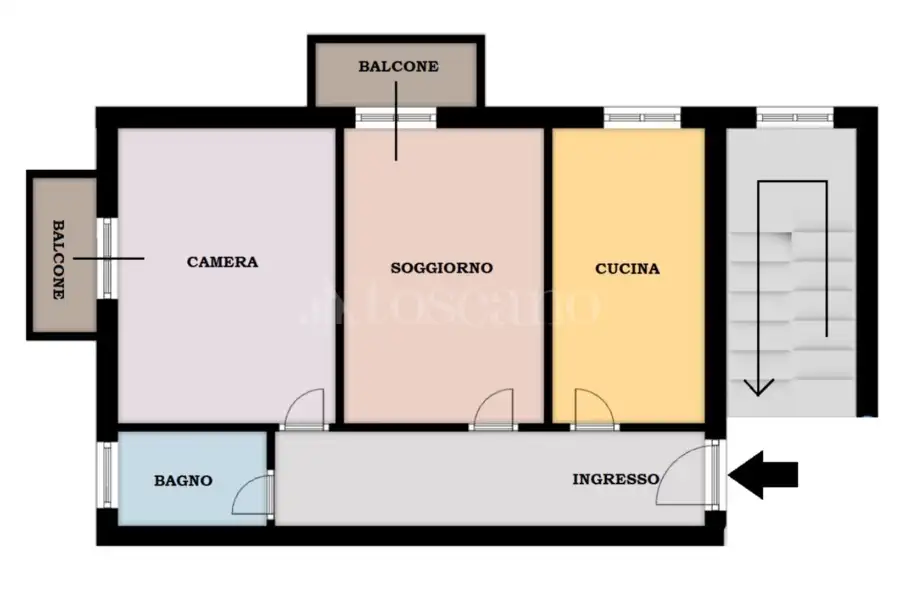 Casa in vendita di 65 mq a €249.000 (rif. 3/2026)