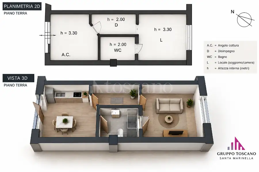 Casa in vendita di 50 mq a €39.000 (rif. 41/2026)
