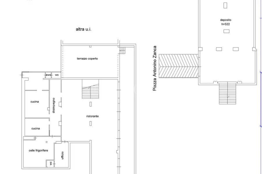 Negozio in affitto di 479 mq a €7.000 (rif. 64/2026)
