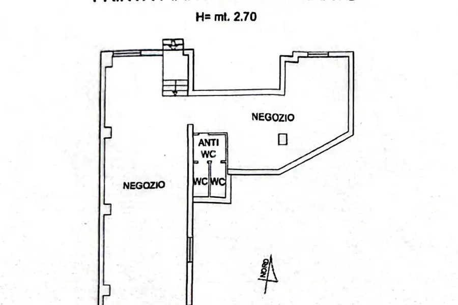 Negozio in vendita di 143 mq a €385.000 (rif. 22/2025)