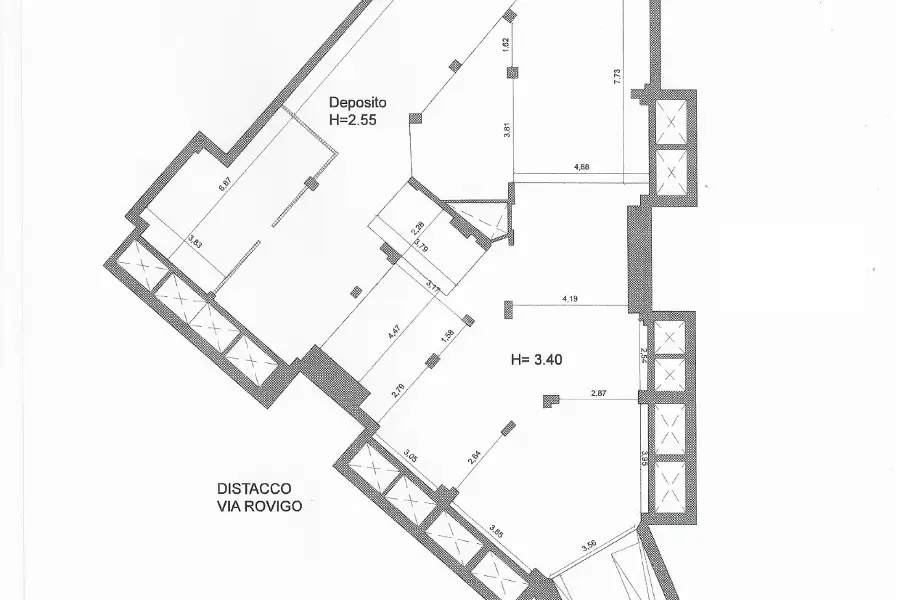Negozio in affitto di 380 mq a €6.800 (rif. 13/2025)