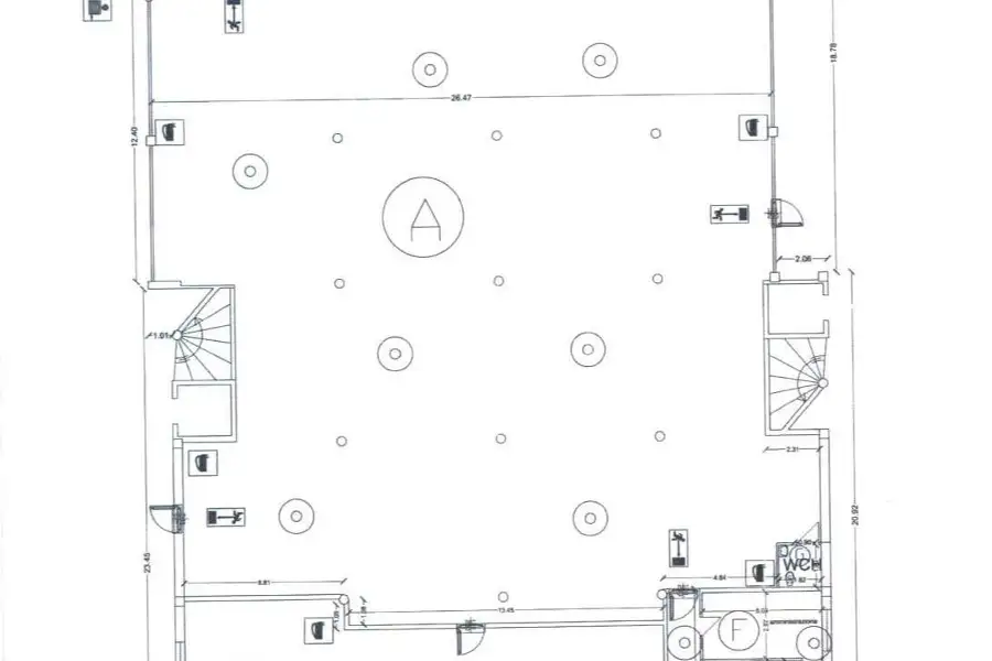 Negozio in affitto di 1.500 mq trattativa riservata (rif. 46/2026)