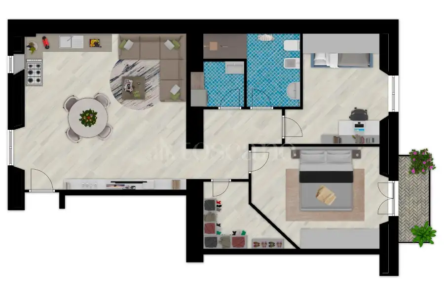 Casa in affitto di 75 mq a €1.950 (rif. 34/2026)