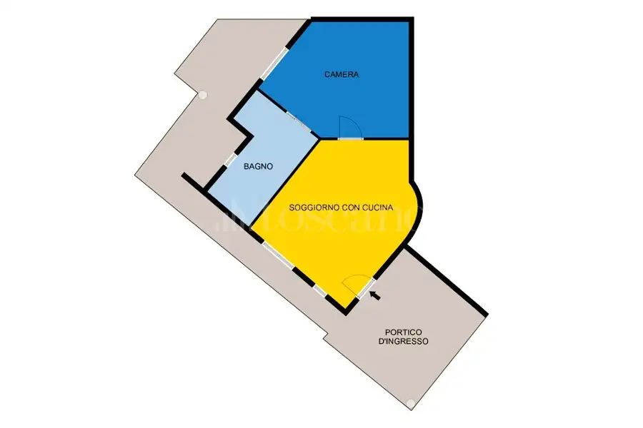 Casa in affitto di 50 mq a €720 (rif. 55/2026)