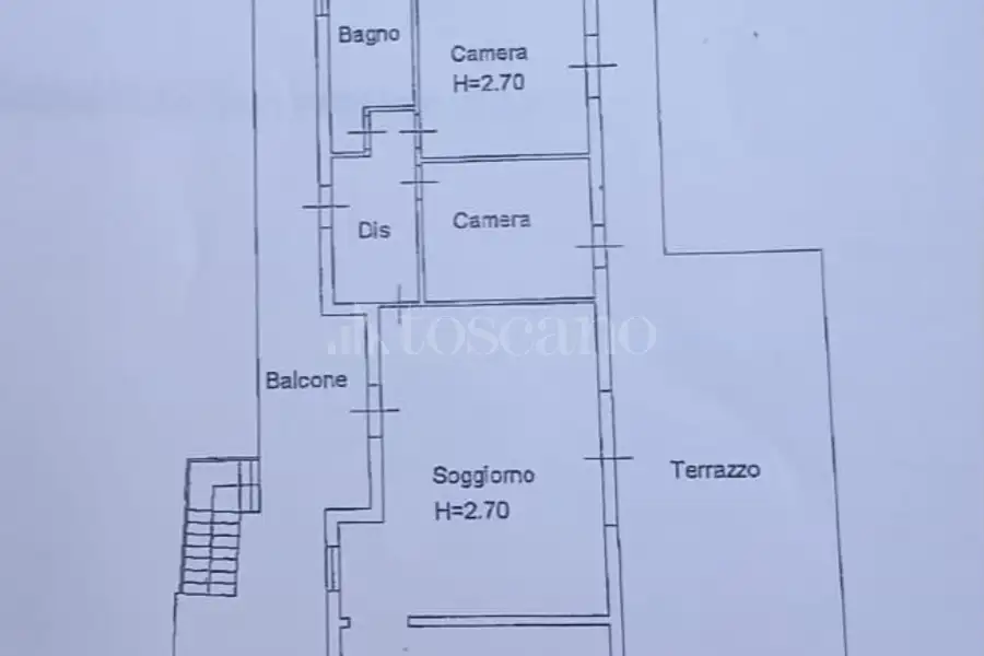 Attico in vendita di 250 mq a €680.000 (rif. 56/2026)