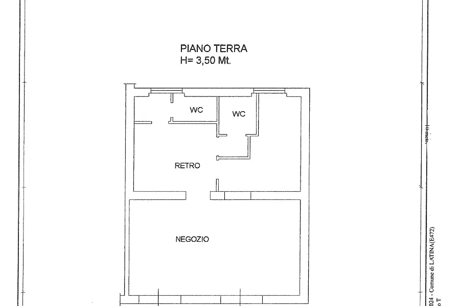 Negozio in vendita di 75 mq a €149.000 (rif. 105/2025)