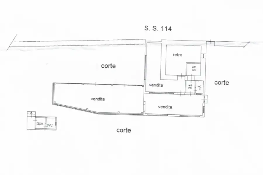 Negozio in vendita di 90 mq a €163.000 (rif. 43/2025)