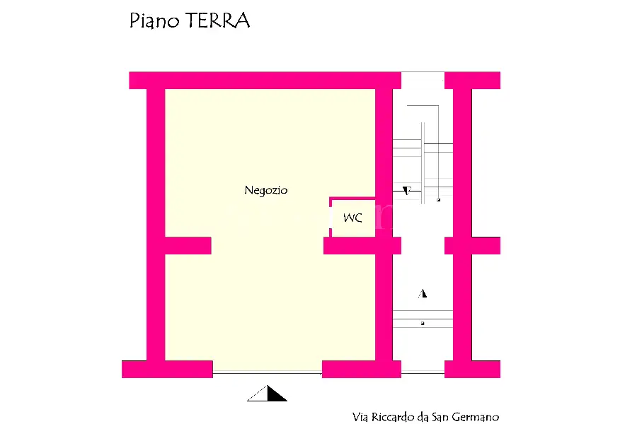 Negozio in affitto di 56 mq a €600 (rif. 13/2026)