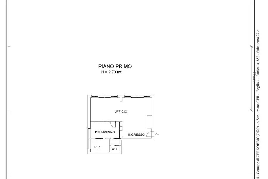 Ufficio in vendita di 85 mq a €170.000 (rif. 1/2026)