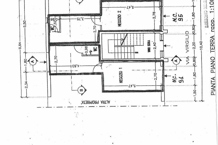 Negozio in affitto di 30 mq a €500 (rif. 31/2026)