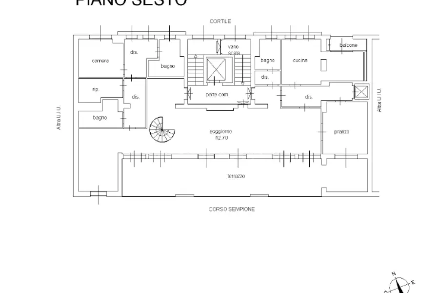 Attico in vendita di 400 mq a €4.350.000 (rif. 10/2026)
