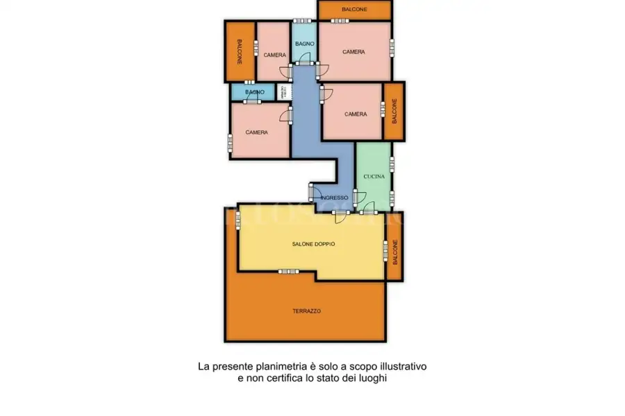 Attico in vendita di 170 mq a €489.000 (rif. 48/2024)