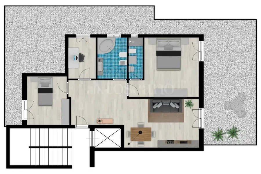 Attico in vendita di 110 mq a €179.000 (rif. 72/2025)