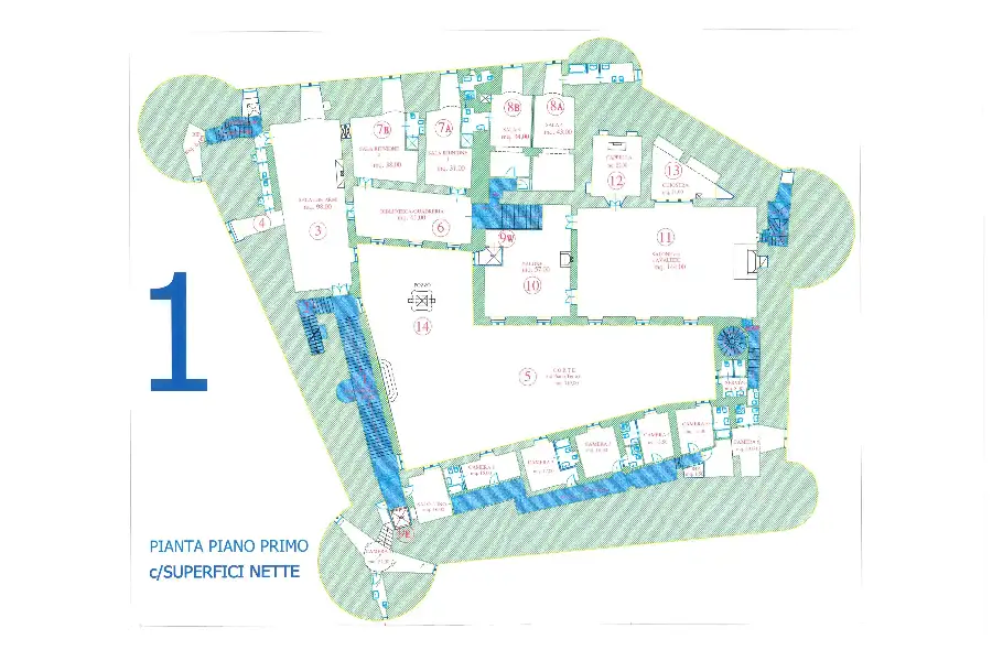 Palazzo in vendita di 3.000 mq trattativa riservata (rif. 69/2026)
