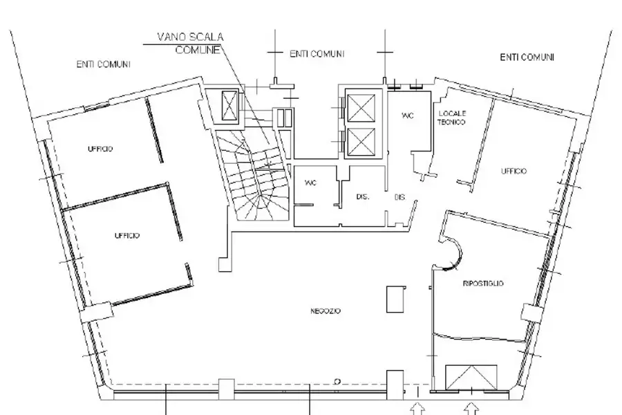 Negozio in vendita di 180 mq a €439.000 (rif. 6/2026)