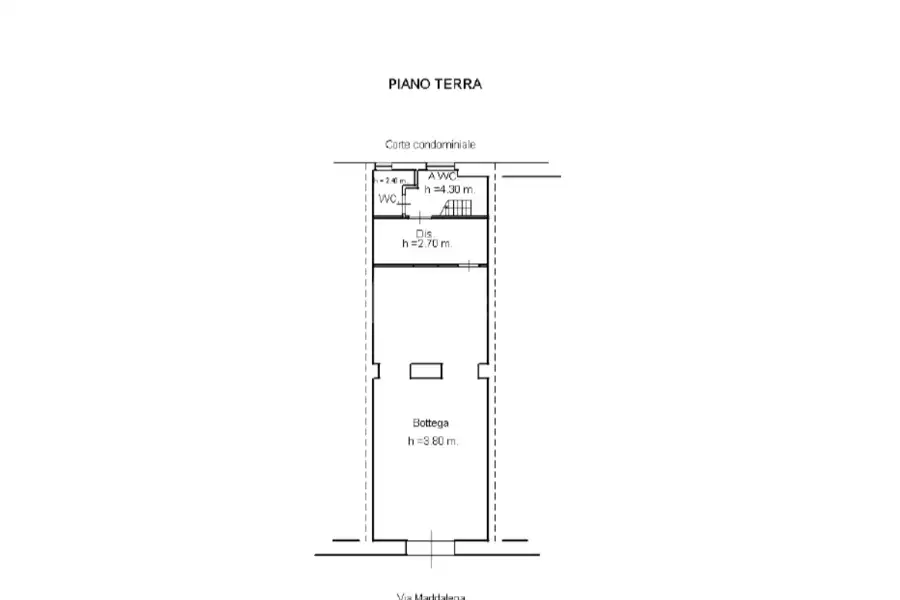 Negozio in vendita di 59 mq a €88.000 (rif. 19/2025)