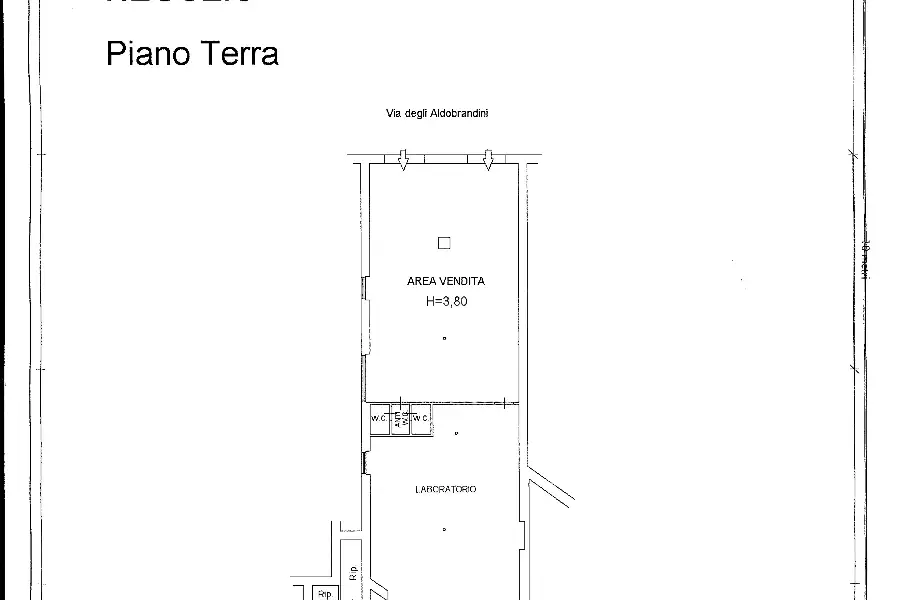 Negozio in vendita di 260 mq a €929.000 (rif. 15/2026)