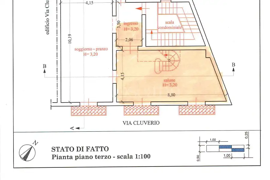 Attico in vendita di 128 mq a €345.000 (rif. 108/2026)