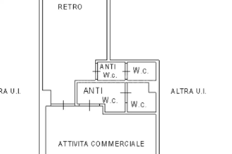Negozio in affitto di 80 mq a €720 (rif. 94/2025)