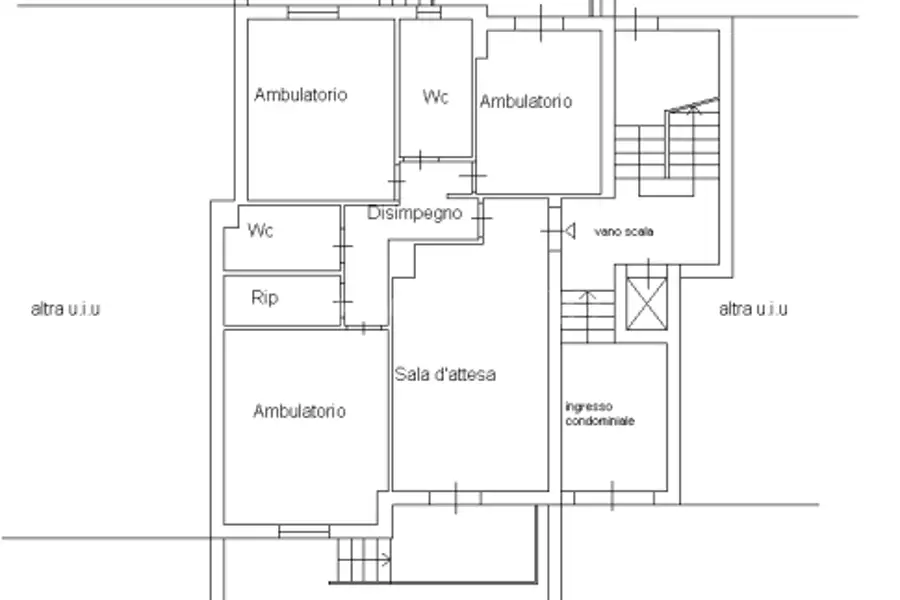 Ufficio in affitto di 98 mq a €850 (rif. 77/2026)