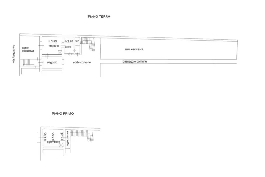 Negozio in vendita di 70 mq a €120.000 (rif. 24/2024)