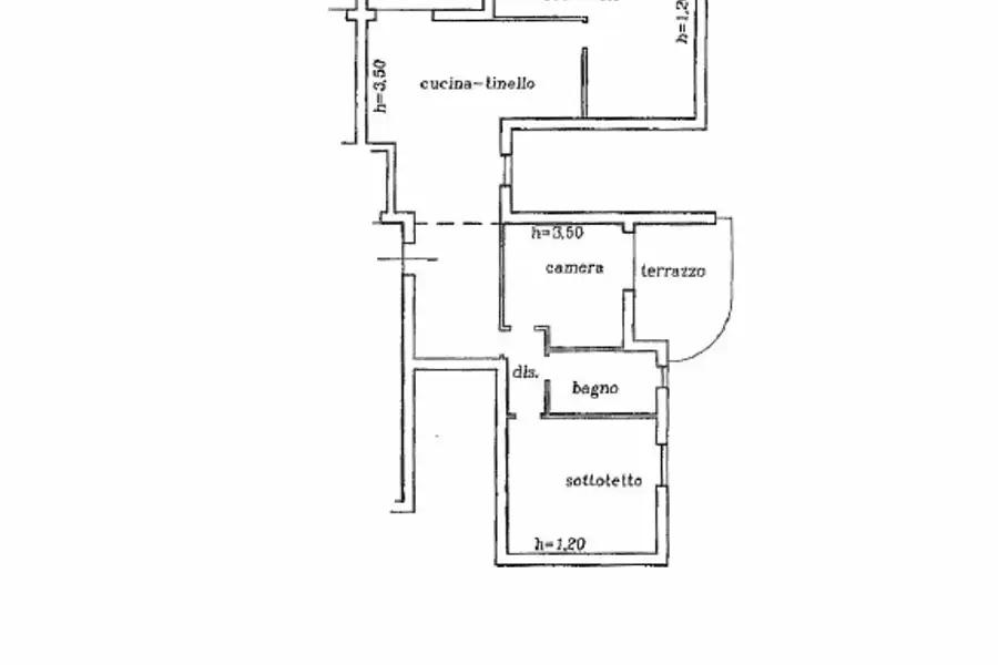 Attico in vendita di 88 mq a €179.000 (rif. 61/2026)
