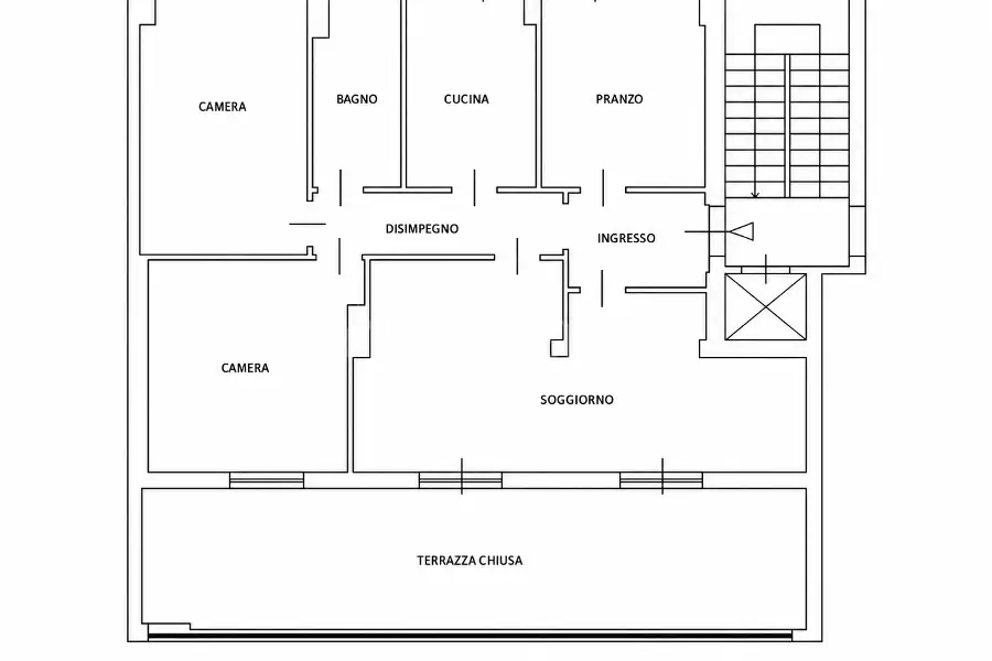 Attico in vendita di 156 mq a €499.000 (rif. 122/2025)