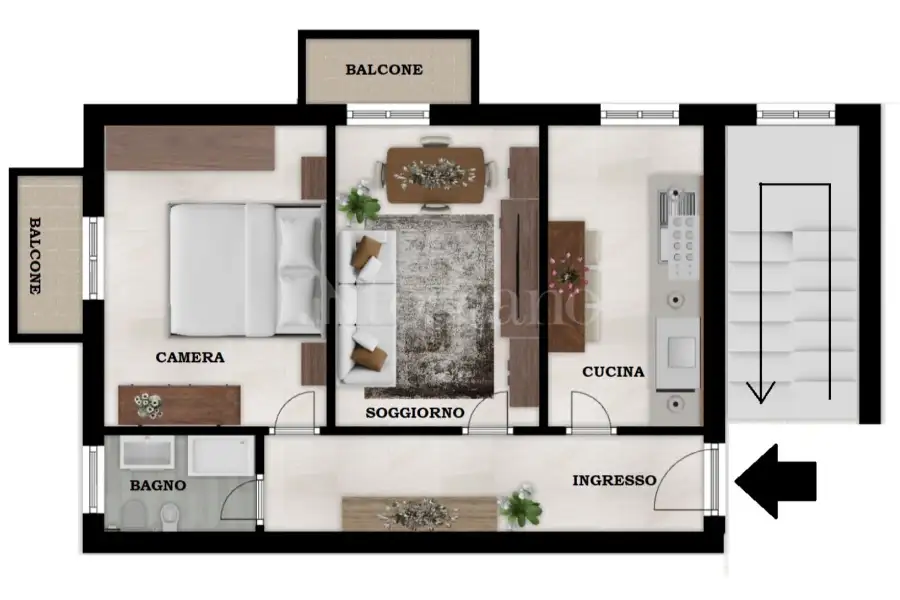 Casa in vendita di 65 mq a €249.000 (rif. 3/2026)
