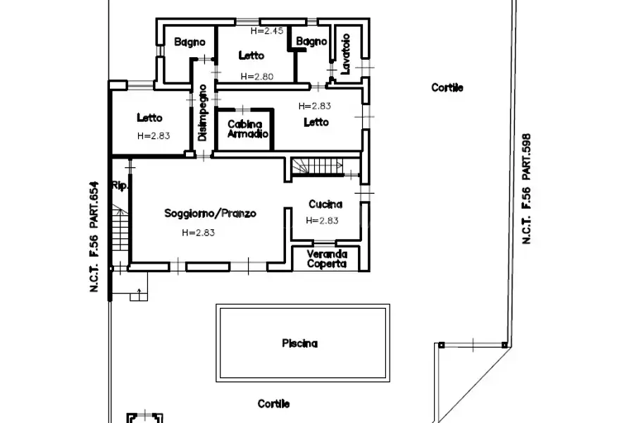 Casa Indipendente in vendita di 340 mq a €2.200.000 (rif. 43/2026)