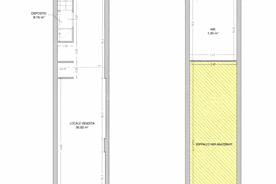Negozio in vendita di 70 mq a €120.000 (rif. 31/2026)