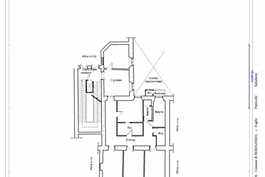 Ufficio in affitto di 203 mq a €2.900 (rif. 56/2026)