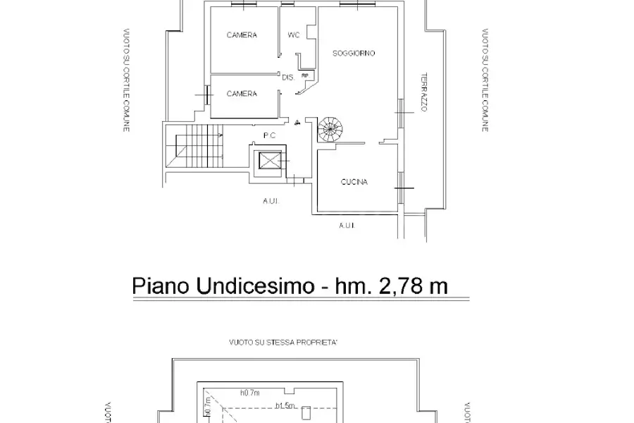Superattico in vendita di 210 mq a €930.000 (rif. 29/2026)