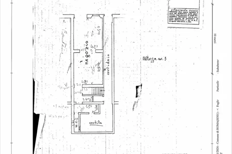 Negozio in vendita di 120 mq a €450.000 (rif. 5/2026)
