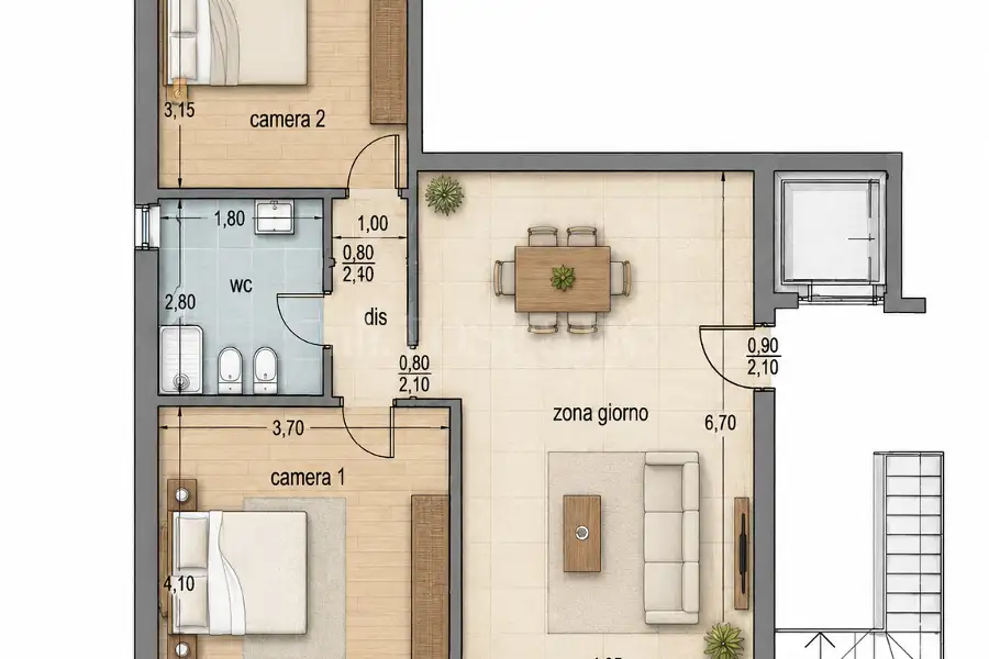 Casa in vendita di 75 mq a €130.000 (rif. 8/2026)