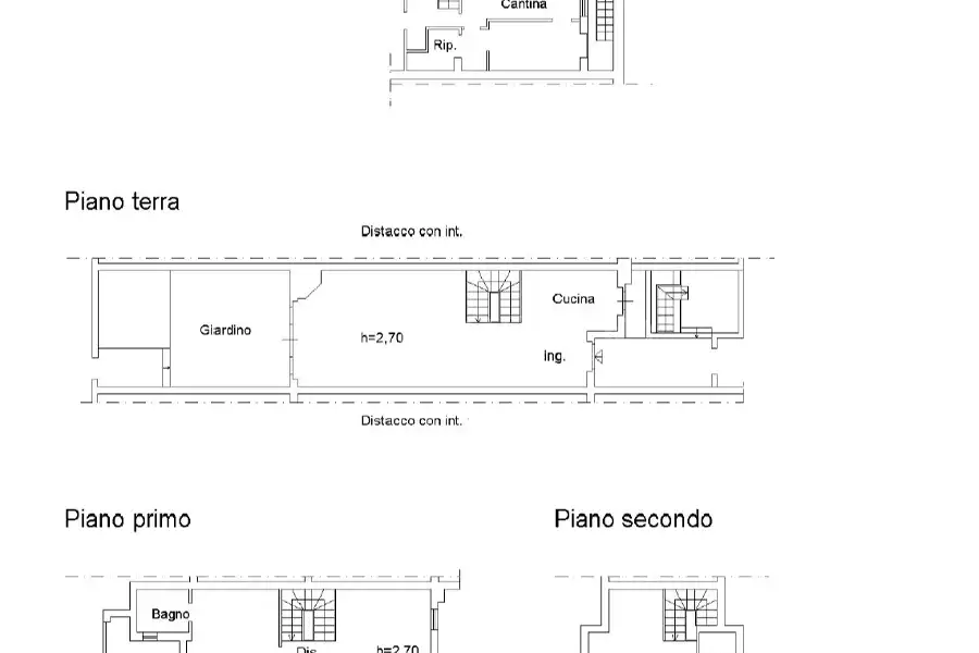 Villino a Schiera in vendita di 200 mq a €840.000 (rif. 39/2026)