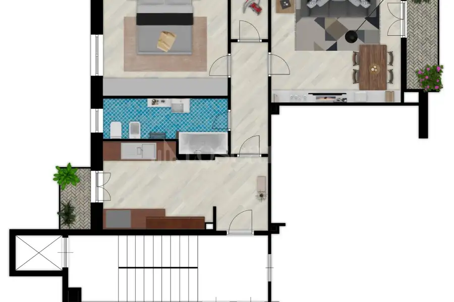 Casa in affitto di 80 mq a €1.150 (rif. 6/2026)