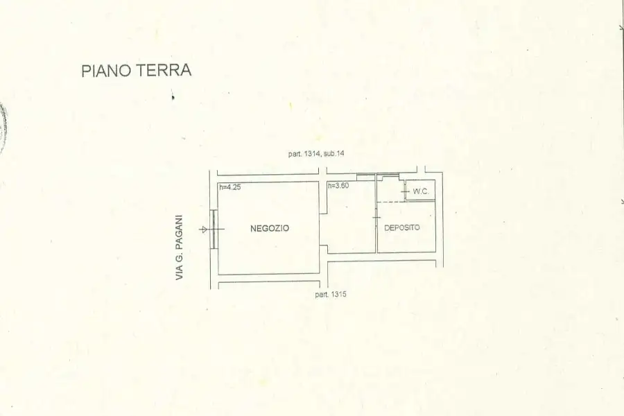 Negozio in affitto di 60 mq a €500 (rif. 114/2024)