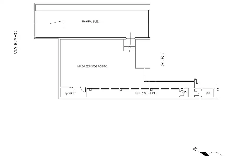 Magazzino in vendita di 120 mq a €89.000 (rif. 43/2026)