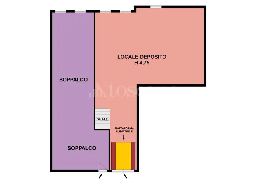 Magazzino in vendita di 287 mq a €209.000 (rif. 71/2026)