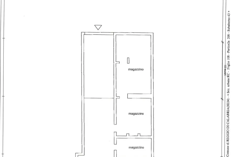 Magazzino in vendita di 400 mq a €65.000 (rif. 50/2025)