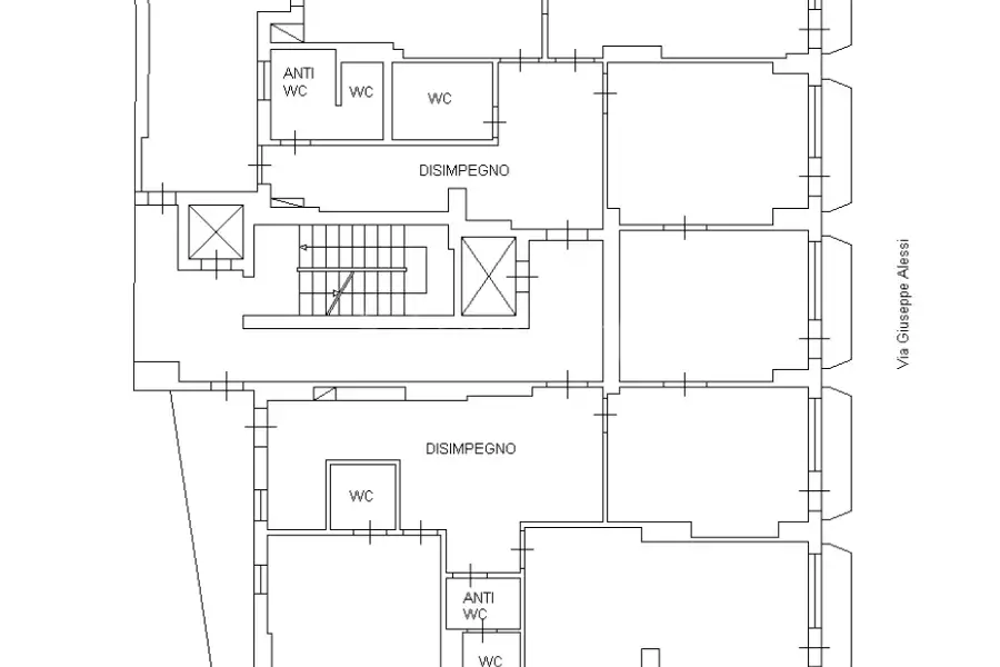 Ufficio in affitto di 211 mq a €1.700 (rif. 45/2026)