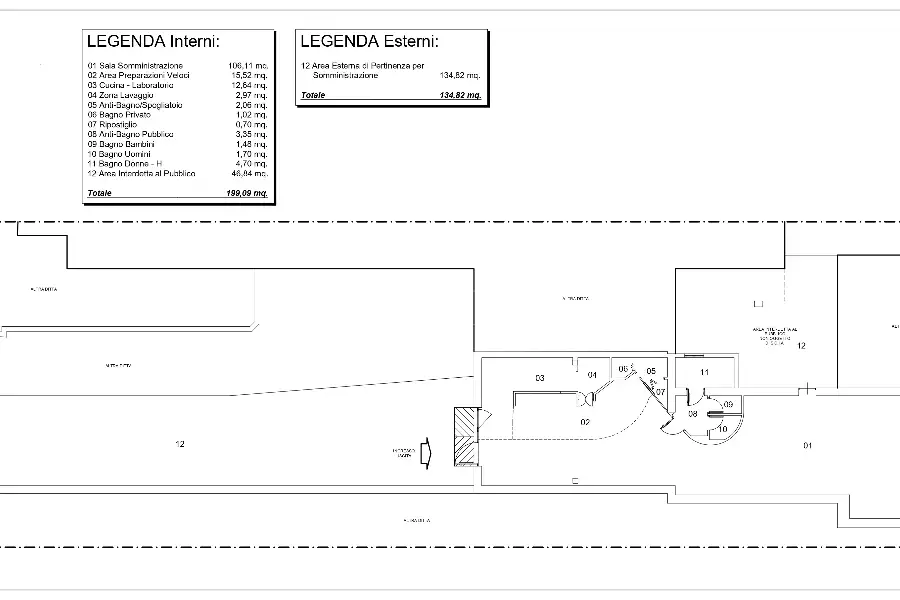 Attività Commerciale in vendita di 140 mq a €129.000 (rif. 20/2026)