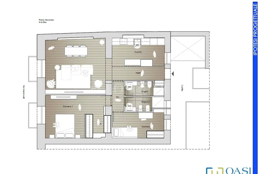 Casa in vendita di 95 mq a €770.000 (rif. 2/2026)