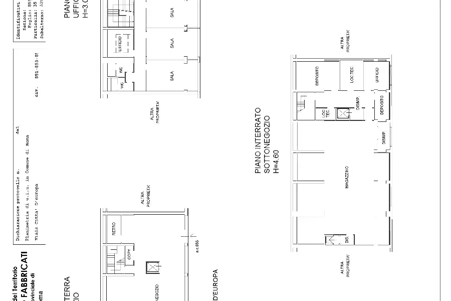 Negozio in affitto di 863 mq a €23.000 (rif. 74/2023)
