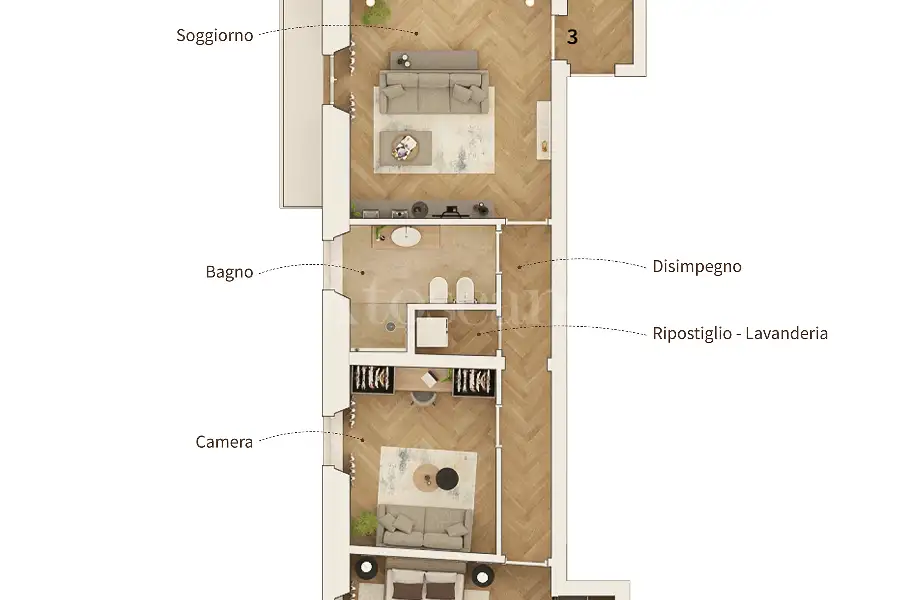 Casa in vendita di 105 mq a €1.120.000 (rif. 66/2026)
