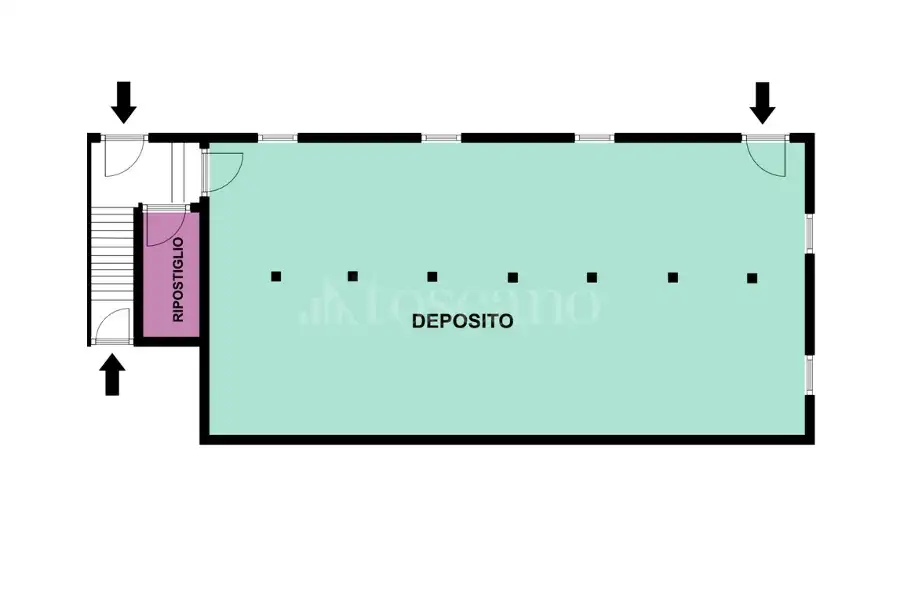 Magazzino in vendita di 200 mq a €63.000 (rif. 2/2026)