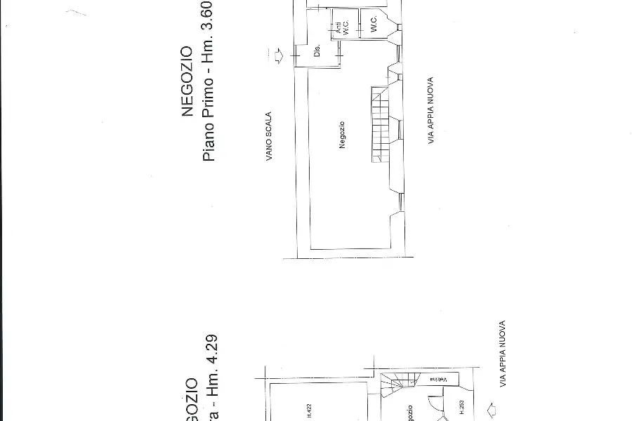 Negozio in affitto di 122 mq a €3.350 (rif. 15/2026)