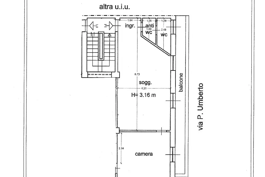 Casa in affitto di 60 mq a €580 (rif. 47/2025)