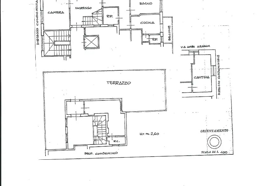 Attico in vendita di 181 mq a €990.000 (rif. 23/2026)